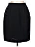 Kasper 100% Wool Solid Black Wool Skirt Size 6 - photo 1