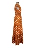 Shein 100% Polyester Polka Dots Orange Casual Dress Size 4 - photo 4