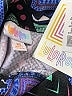 Lularoe Graphic Blue Casual Skirt Size XS - photo 4