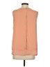 Anne Klein 100% Polyester Orange Sleeveless Top Size S - photo 2