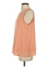 Anne Klein 100% Polyester Orange Sleeveless Top Size S - photo 5