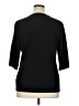 MICHAEL Michael Kors Black 3/4 Sleeve Top Size XL - photo 2