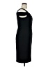 Eliza J Solid Black Cocktail Dress Size 14 - photo 4