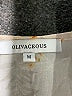 Olivaceous 100% Rayon Ivory Long Sleeve Blouse Size M - photo 7