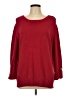 Karen Scott 100% Cotton Red Pullover Sweater Size L - photo 1