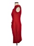 Calvin Klein Solid Red Cocktail Dress Size 4 - photo 5