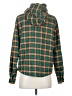 Shein 100% Polyester Plaid Green Jacket Size S - photo 2
