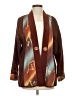 Artemesia Print Brown Blazer Size S - photo 1