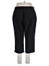 Cj Banks Solid Black Active Pants Size 18 - photo 2