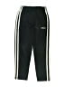 Adidas 100% Polyester Stripes Black Track Pants Size 5 - photo 1