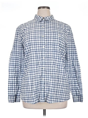 Caslon Long Sleeve Button-Down Shirt (view 1)