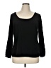 Thalia Sodi 100% Polyester Black Long Sleeve Blouse Size XL - photo 1