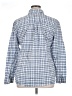 Caslon 100% Cotton Checkered-gingham Blue Long Sleeve Button-Down Shirt Size XL - photo 2