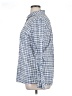 Caslon 100% Cotton Checkered-gingham Blue Long Sleeve Button-Down Shirt Size XL - photo 5