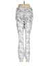 Seven7 100% Spandex Paisley Silver Casual Pants Size 6 - photo 2