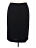 Kasper 100% Polyester Solid Black Casual Skirt Size 16 - photo 1