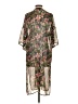 Forever 21 100% Polyester Green Kimono Size S - photo 2
