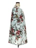 Shein 100% Polyester Floral Blue Casual Dress Size XL - photo 4