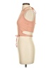 Blue Blush Tan Sleeveless Top Size S - photo 5