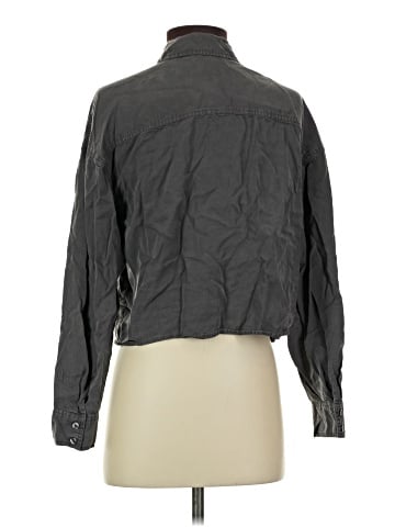 CALVIN KLEIN JEANS Long Sleeve Button-Down Shirt (view 2)