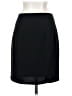 Bebe 100% Polyester Solid Black Formal Skirt Size 2 - photo 2