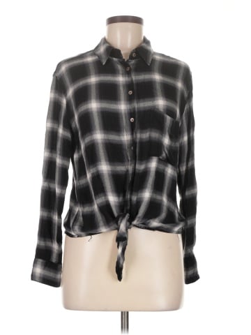Olivaceous Long Sleeve Blouse (view 1)