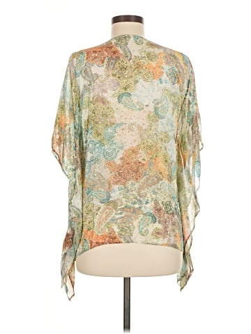 Lavender Brown 3/4 Sleeve Blouse (view 2)