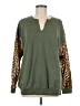 John Eshaya Green Pullover Sweater Size Med - Lg - photo 1