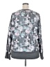 Tahari Print Gray Sweatshirt Size 2X - photo 2