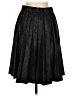 Assorted Brands Solid Black Faux Leather Skirt Size M - photo 2