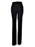 Ecru Solid Black Dress Pants Size M - photo 2