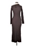 MNG Gray Casual Dress Size 6 - photo 1