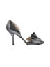 Kate Spade New York Metallic Silver Black Sandals Size 7 - photo 1
