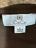 CeCe Black Short Sleeve Top Size L - photo 7