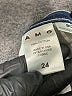 AMO 100% Cotton Hearts Blue Jeans Size 24 waist - photo 7