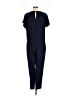 J.Crew Solid Blue Jumpsuit Size M - photo 2