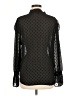 Ann Taylor 100% Polyester Black Long Sleeve Blouse Size M - photo 2