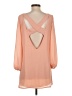 TOBI 100% Polyester Solid Orange Cocktail Dress Size XS - photo 2