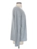 Lucky Brand Solid Gray Pullover Sweater Size S - photo 4