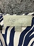Asher 100% Polyester Stripes Blue Jumpsuit Size M - photo 4