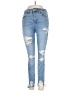 American Eagle Outfitters Hearts Blue Jeans Size 00 (estimated) - photo 1