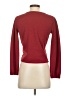 TeXTURE & THREAD Madewell Burgundy Long Sleeve Blouse Size XXS - photo 2
