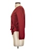 TeXTURE & THREAD Madewell Burgundy Long Sleeve Blouse Size XXS - photo 5