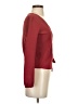 TeXTURE & THREAD Madewell Burgundy Long Sleeve Blouse Size XXS - photo 4