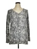 Apt. 9 Paisley Silver Pullover Sweater Size XL - photo 1