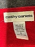 Cathy Daniels 100% Cotton Red Cardigan Size S - photo 7