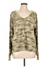 Lucky Brand Camo Green Pullover Sweater Size L - photo 1