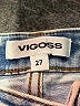 Vigoss Blue Denim Shorts Size 27 waist - photo 3