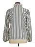 Unbranded Stripes Ivory Long Sleeve Blouse Size XL - photo 2