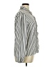 Unbranded Stripes Ivory Long Sleeve Blouse Size XL - photo 4